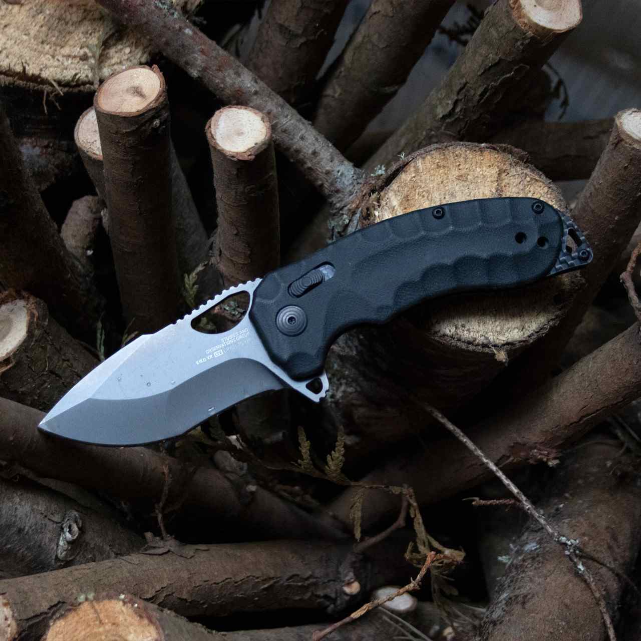 Kiku XR LTE - Blackout Micarta + Carbon