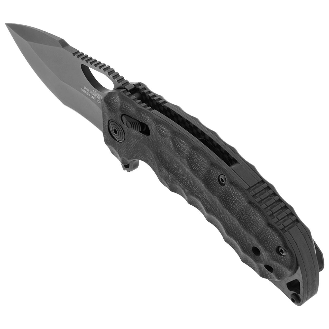 Kiku XR LTE - Blackout Micarta + Carbon