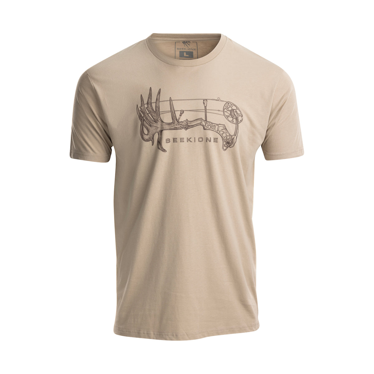 Morph Sketch Tee- Tan