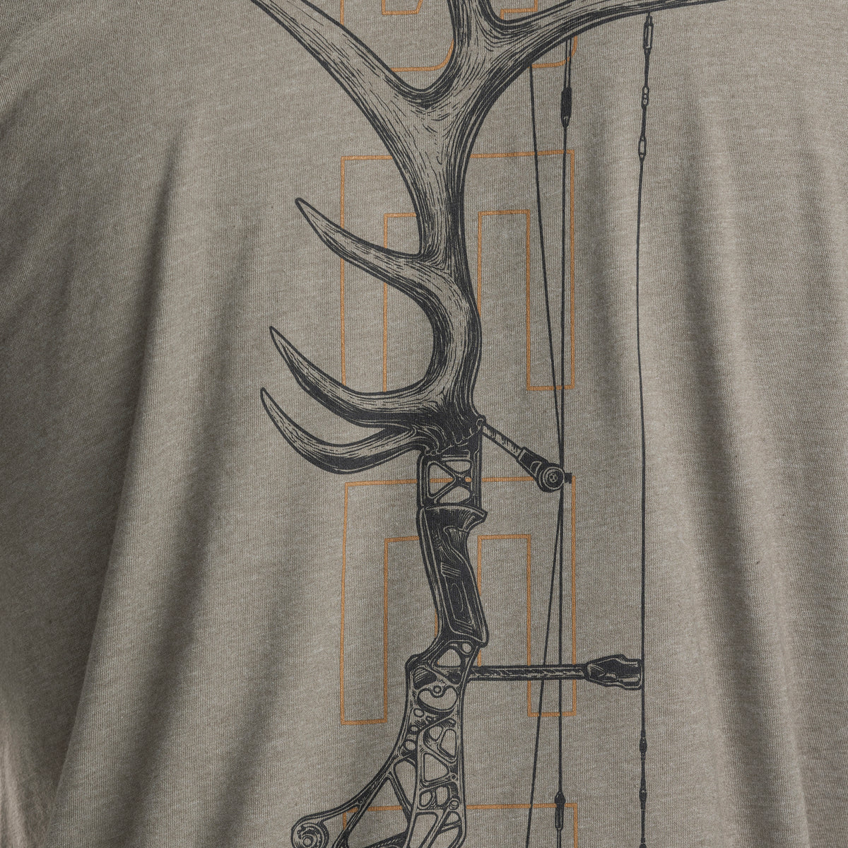 Elk Morph Tee - Warm Gray