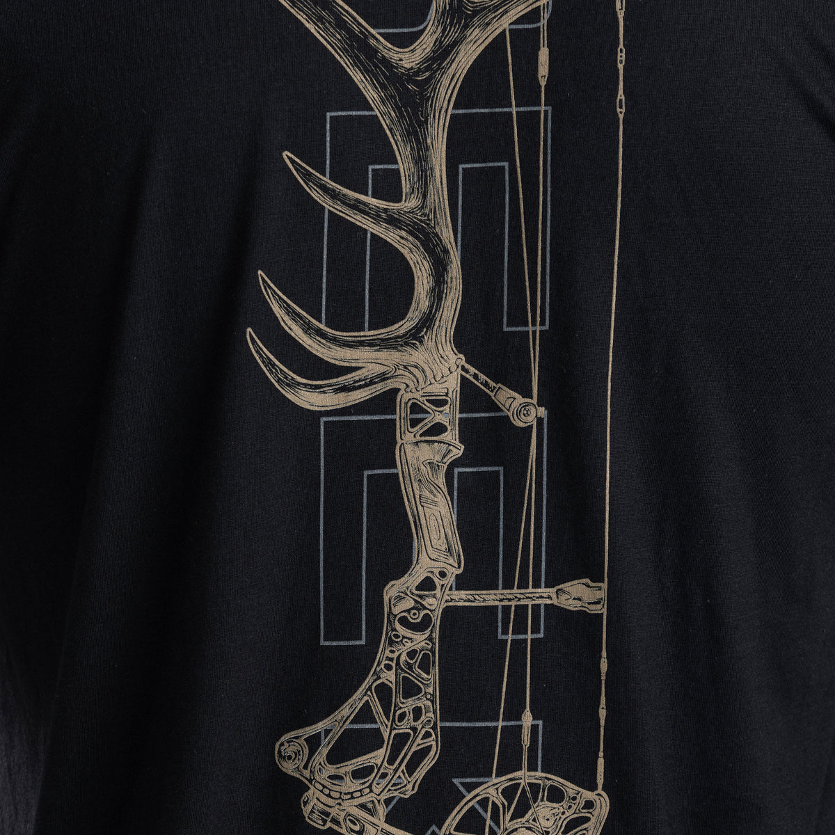 Elk Morph Tee - Black