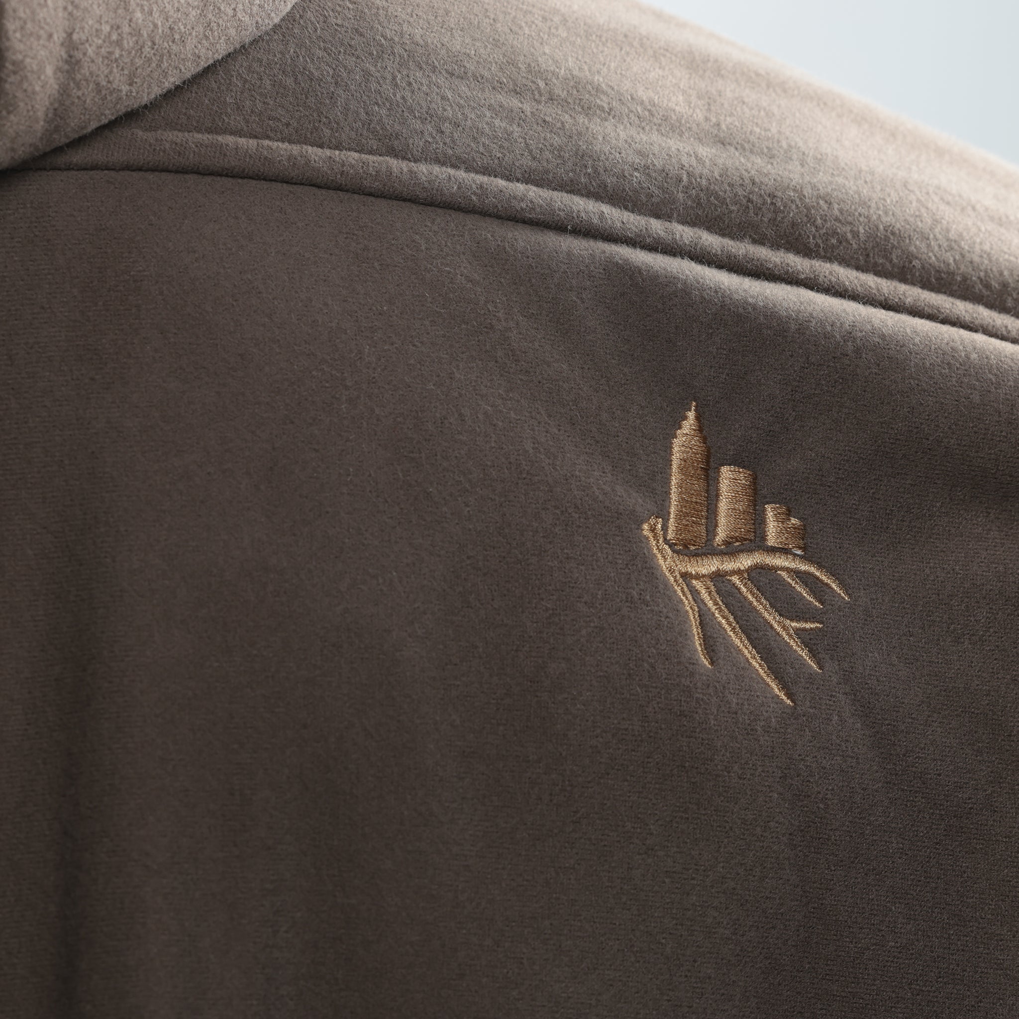 Sherpa Hoodie - Dark Earth