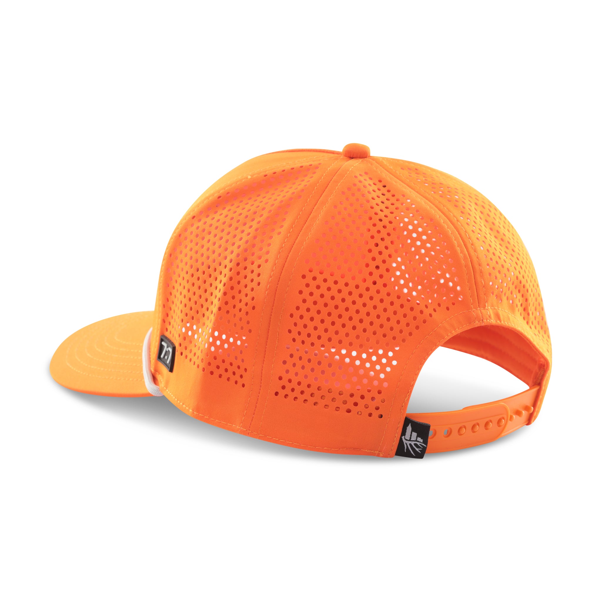 PVC Logo Performance Rope Hat - Blaze Orange