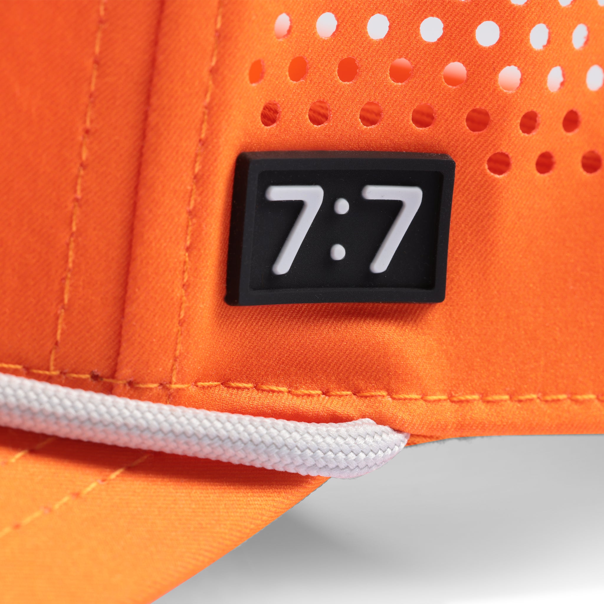 PVC Logo Performance Rope Hat - Blaze Orange