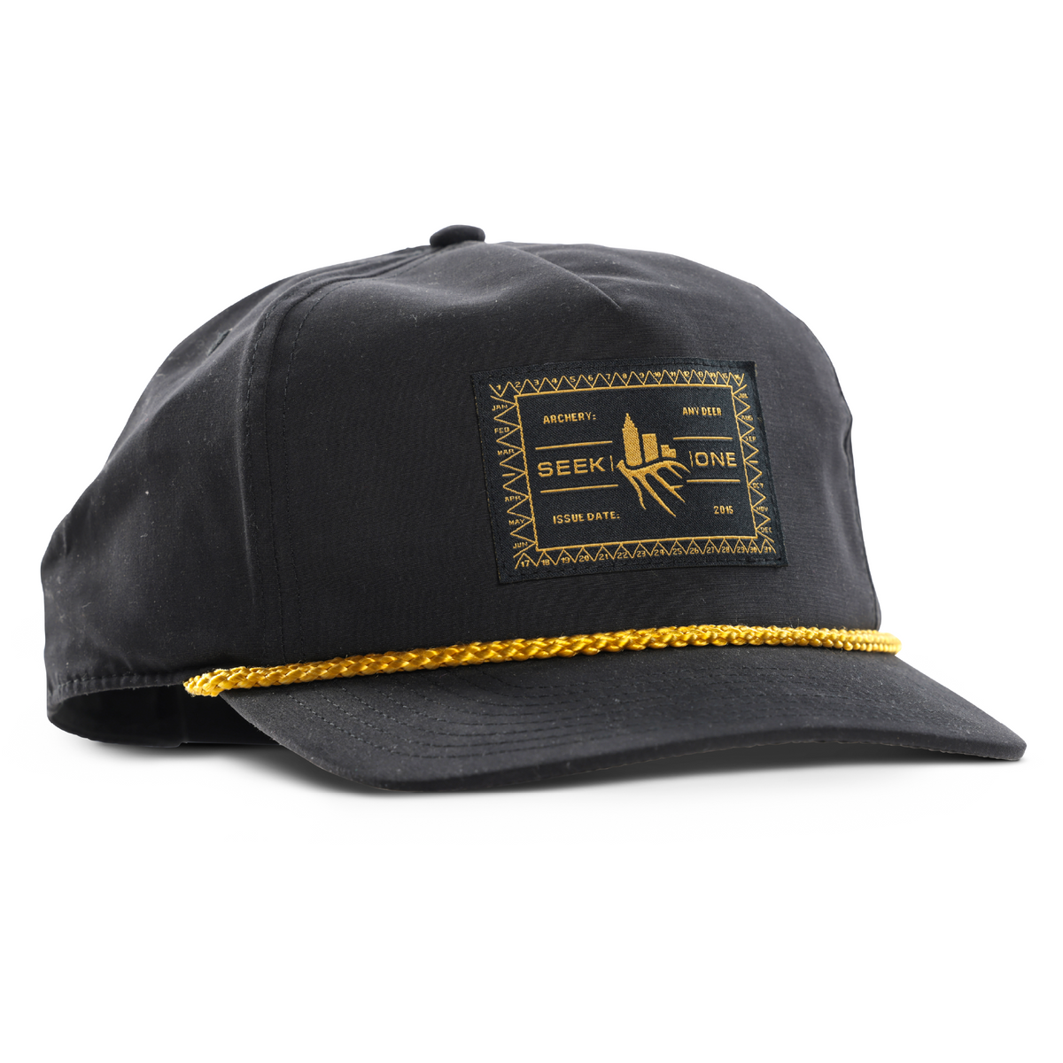 Cedar & Hyde Mercantil rope Tracks Hat NIB Iron Bandit Embroidered Hat w/ Rope – HYER Boots main image 2