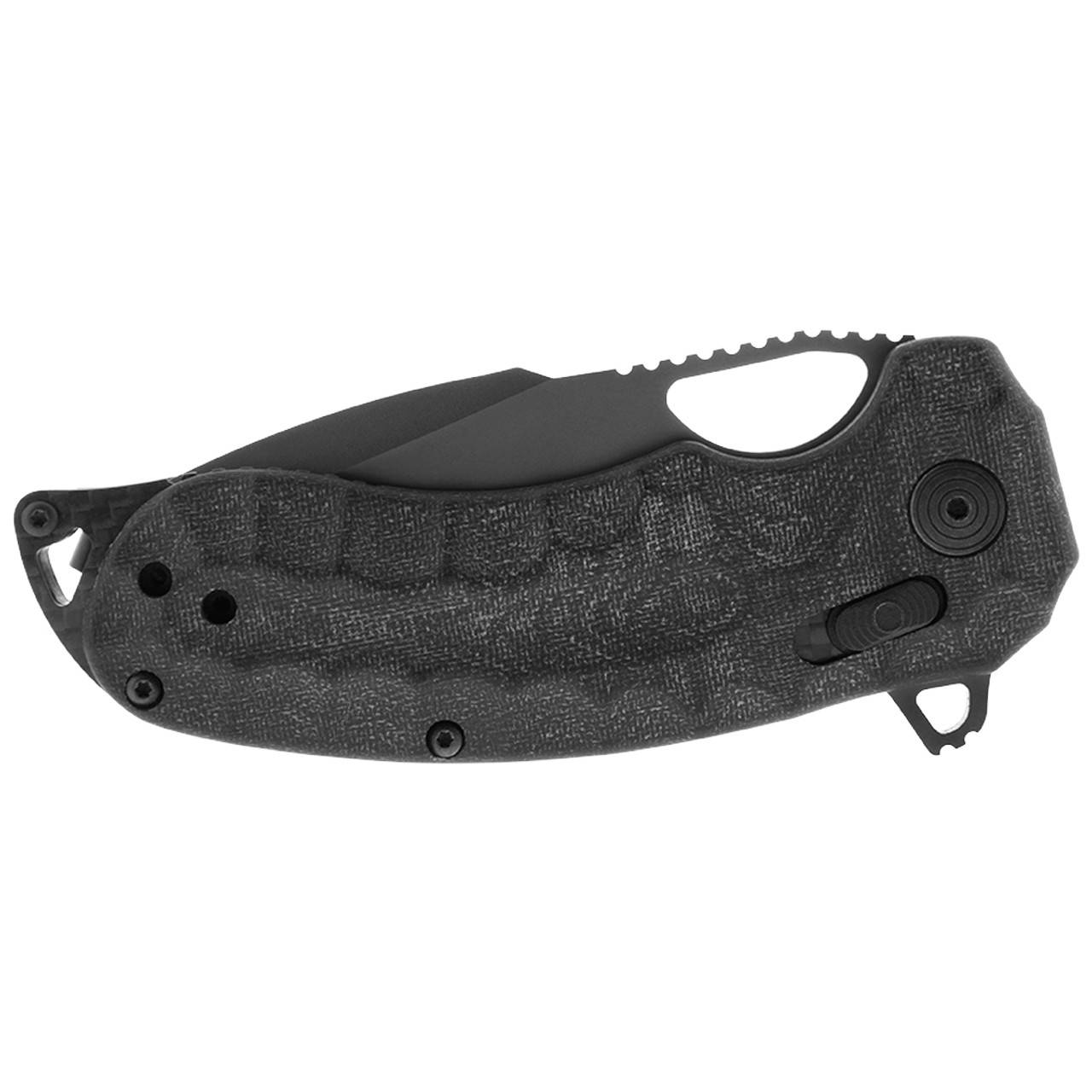 Kiku XR LTE - Blackout Micarta + Carbon