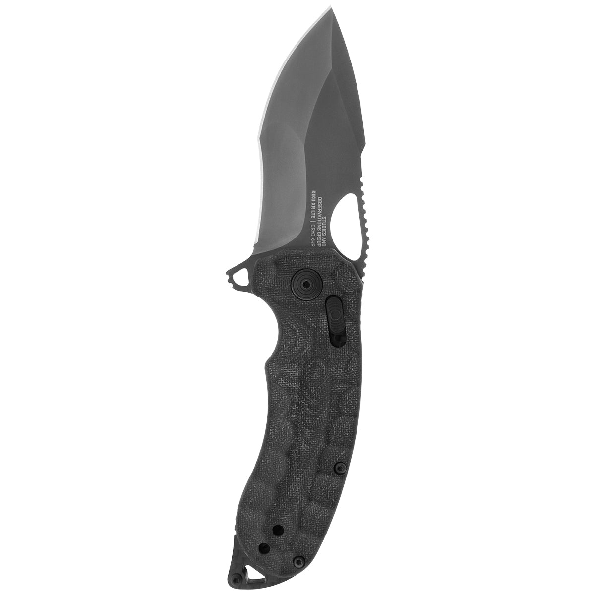 Kiku XR LTE - Blackout Micarta + Carbon