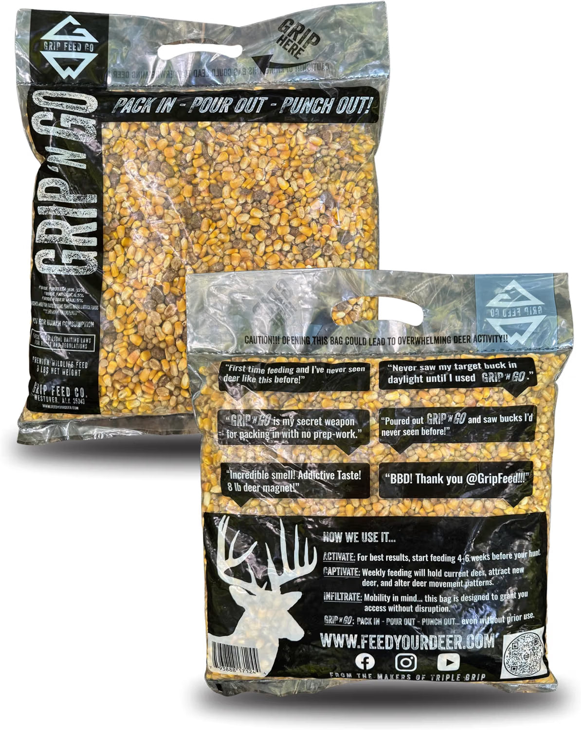 Grip 'N Go - Deer Attractant / Feed