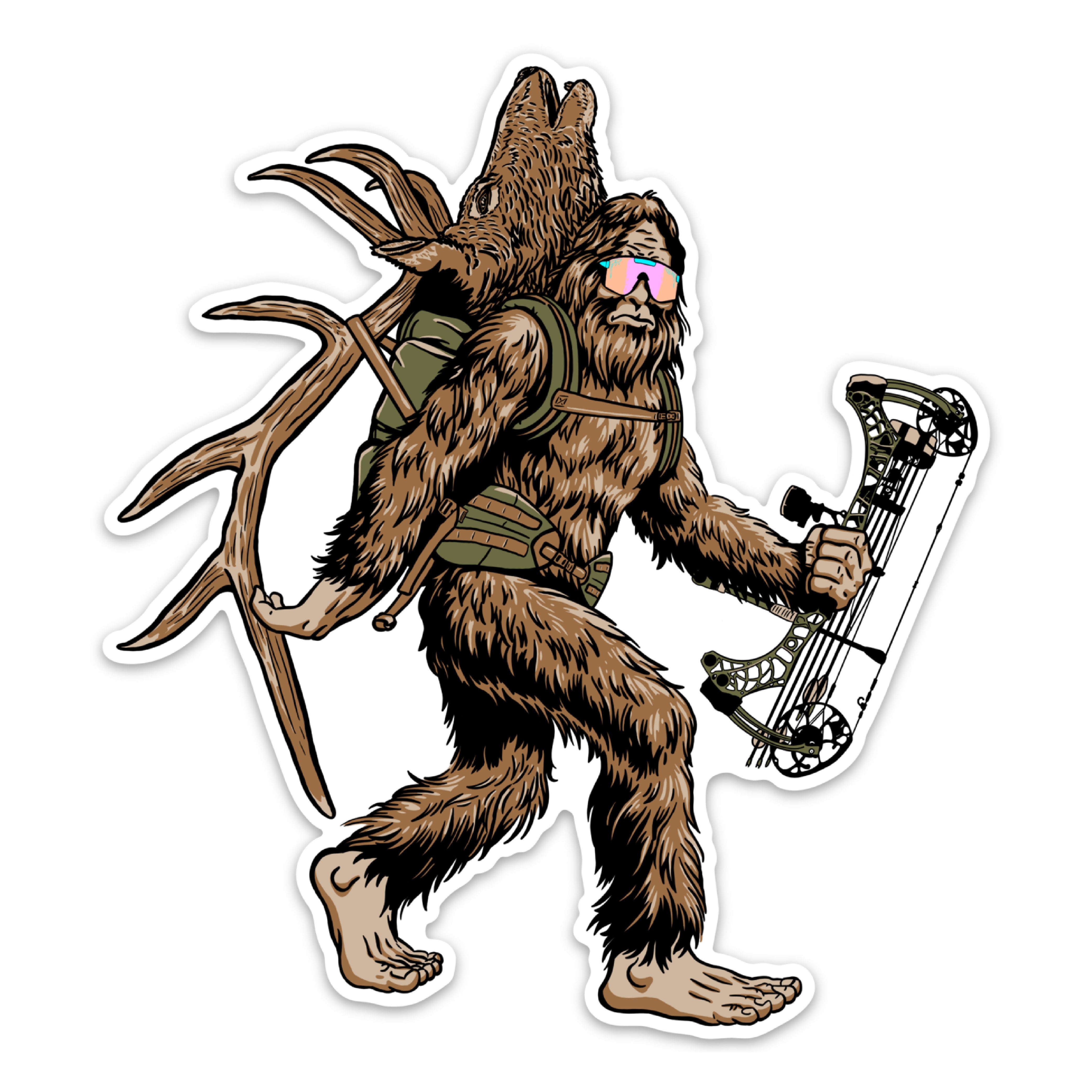 Bigfoot Packout Decal