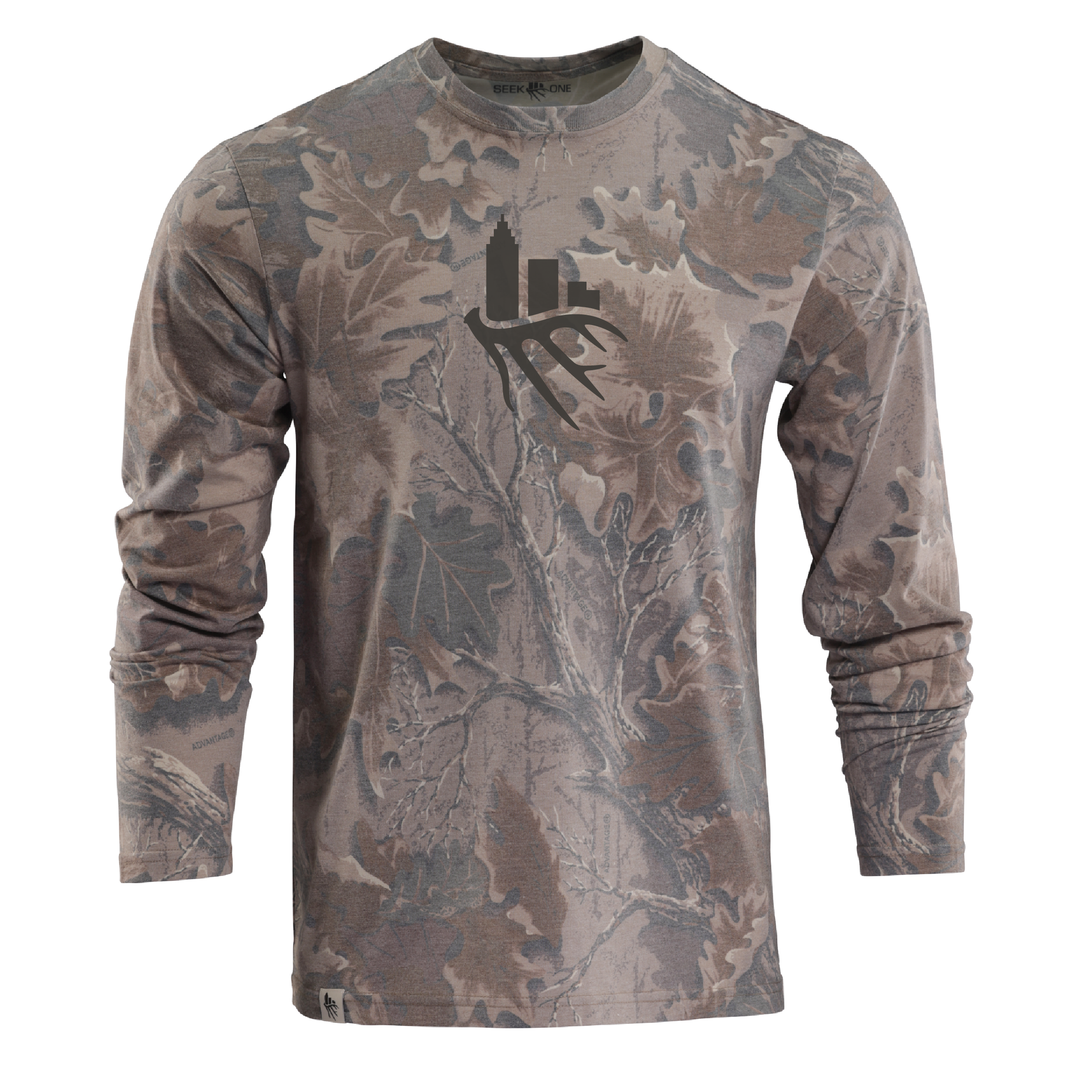 Faded Camo Logo Long Sleeve Tee (Realtree® Advantage Classic®)