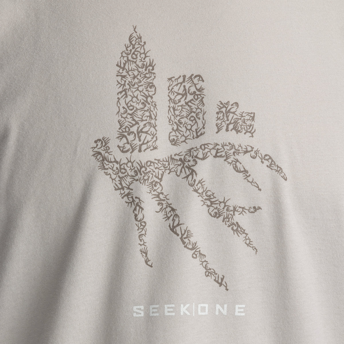 Shed Antler Logo Tee - Light Gray