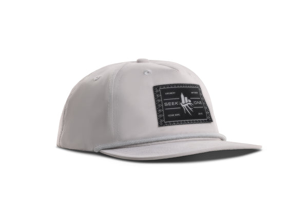 Tagged Out Rope Hat - Grey