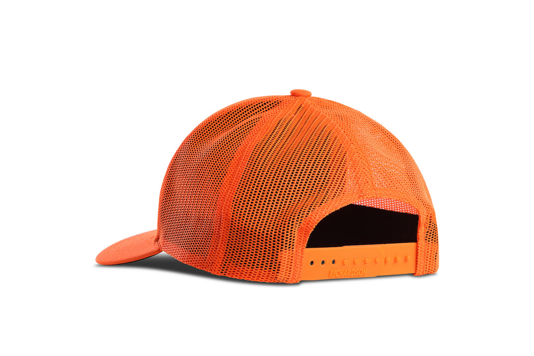 Badge Hat - Blaze/Black