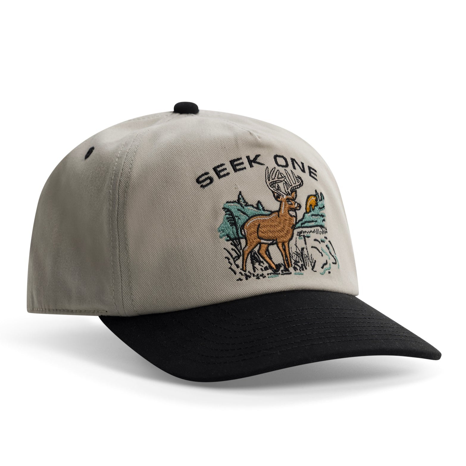Vintage Buck Unstuctured Snapback Hat