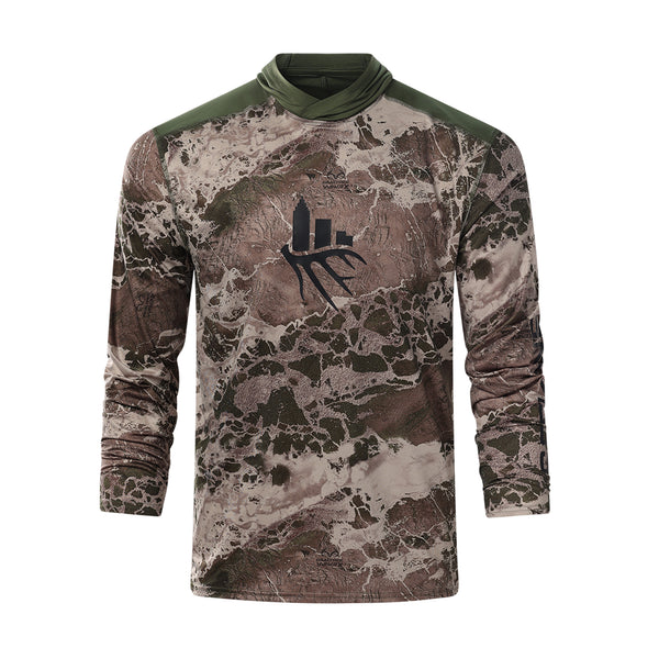 Helion Sun Hoodie - Realtree WAV3X Hillside