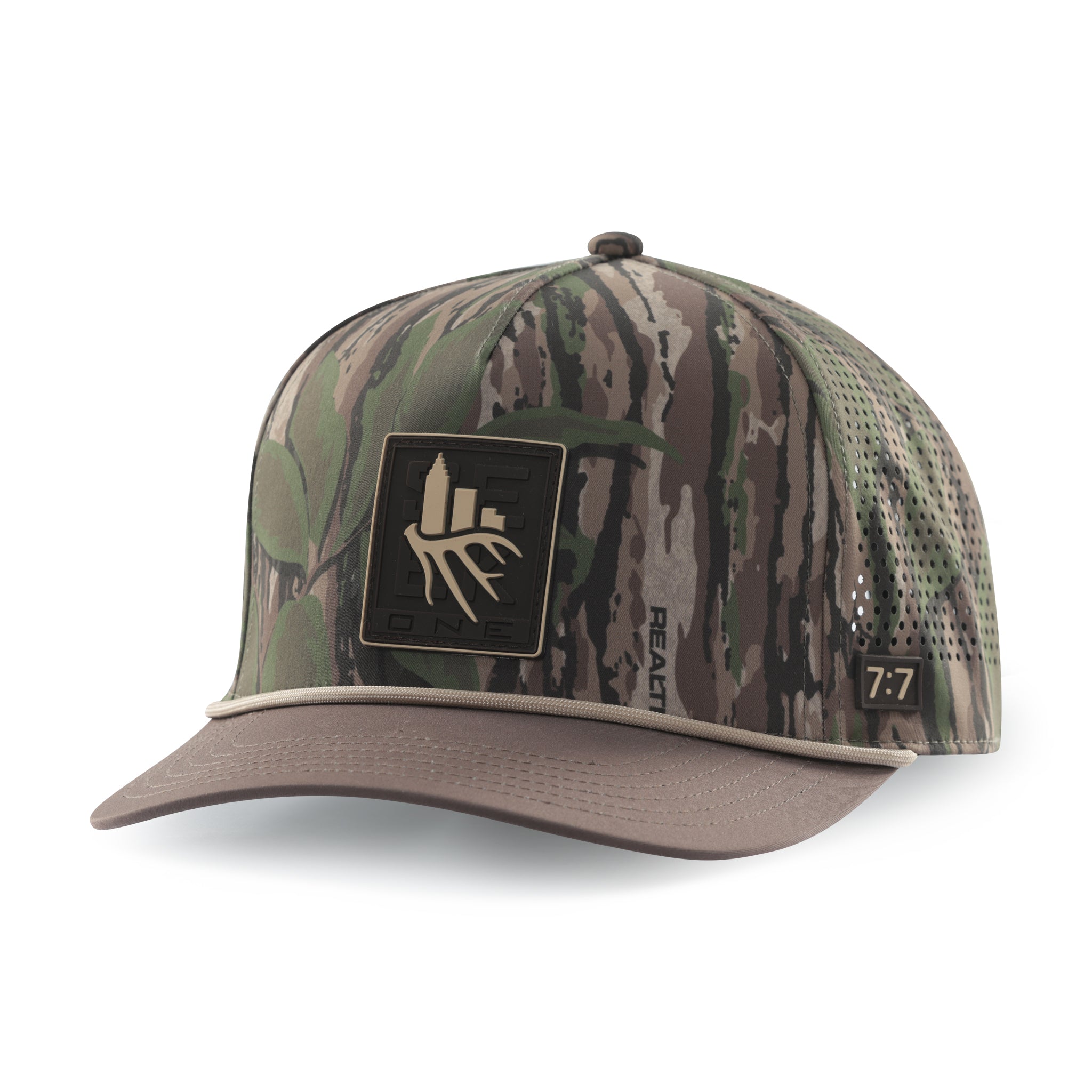 PVC Logo Performance Rope Hat - Realtree Brownleaf