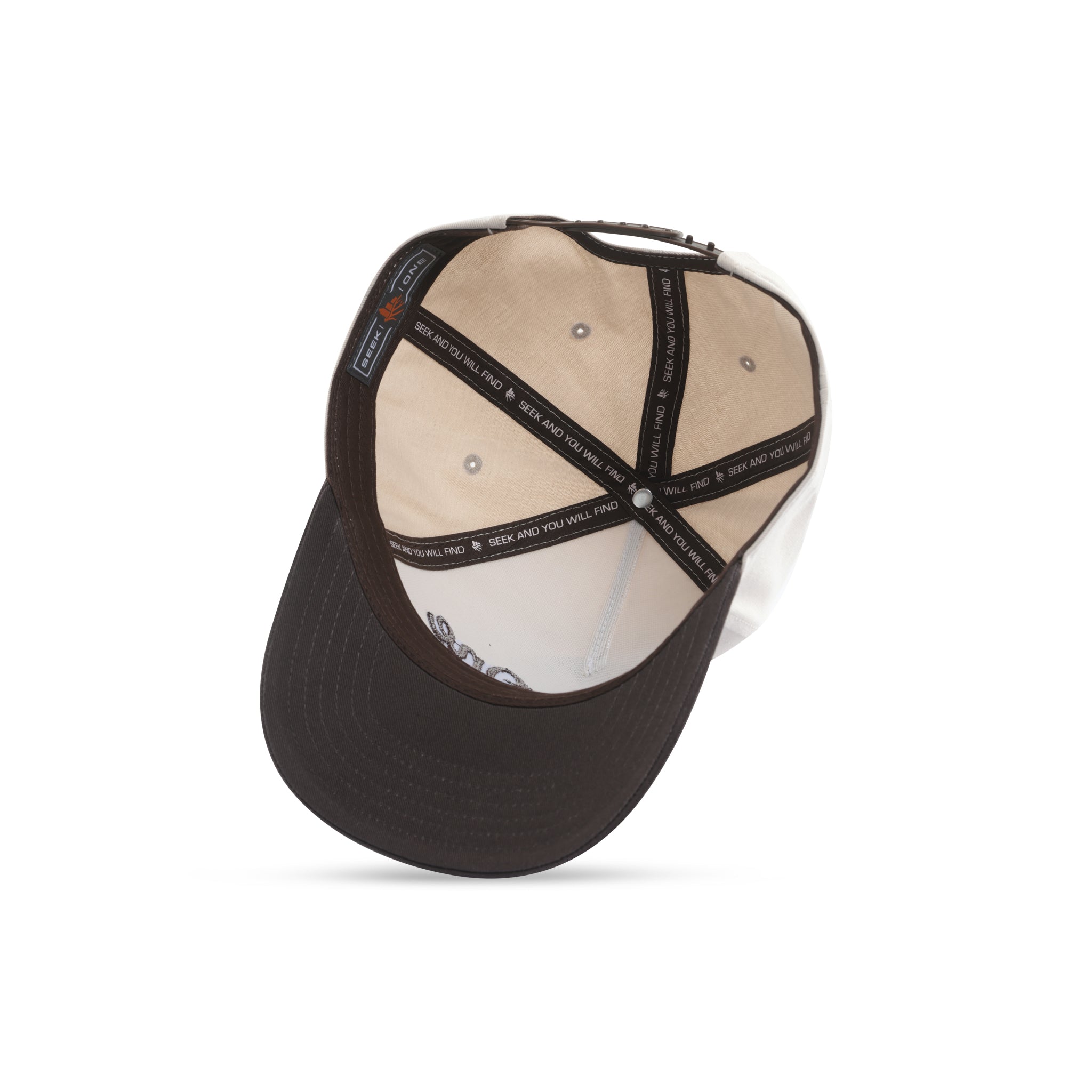 Script Matthew Hat - Beige Hat / Brown Bill