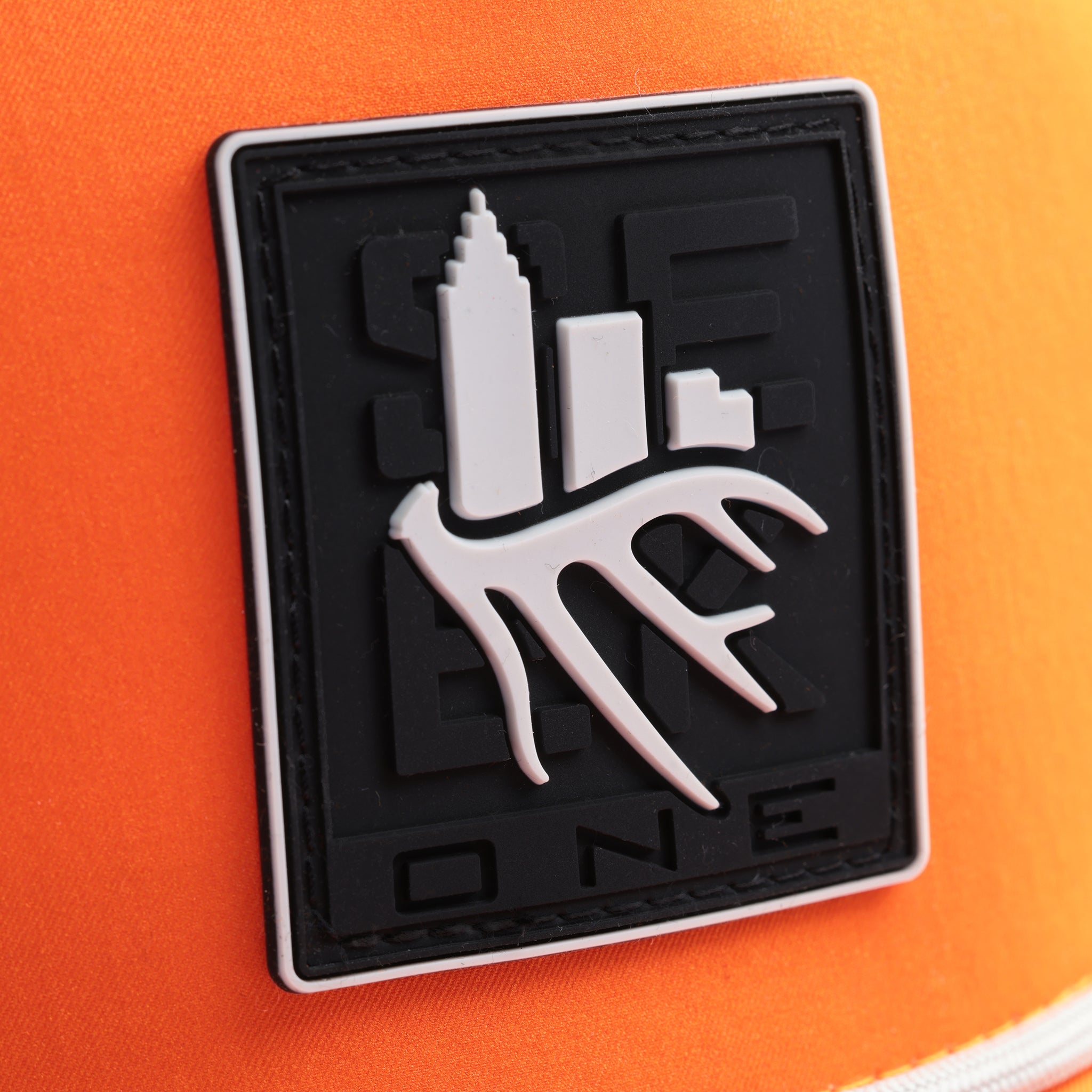 PVC Logo Performance Rope Hat - Blaze Orange