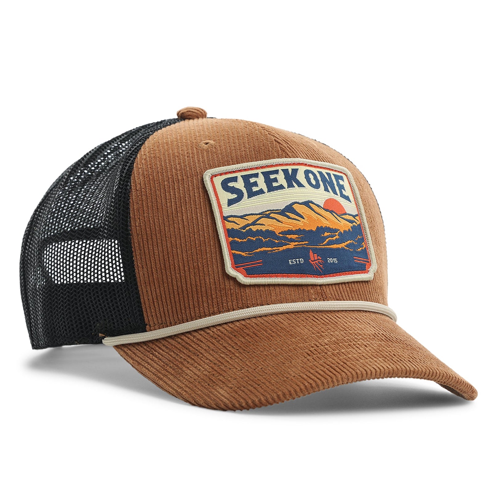 Western Sunrise Trucker Rope Hat