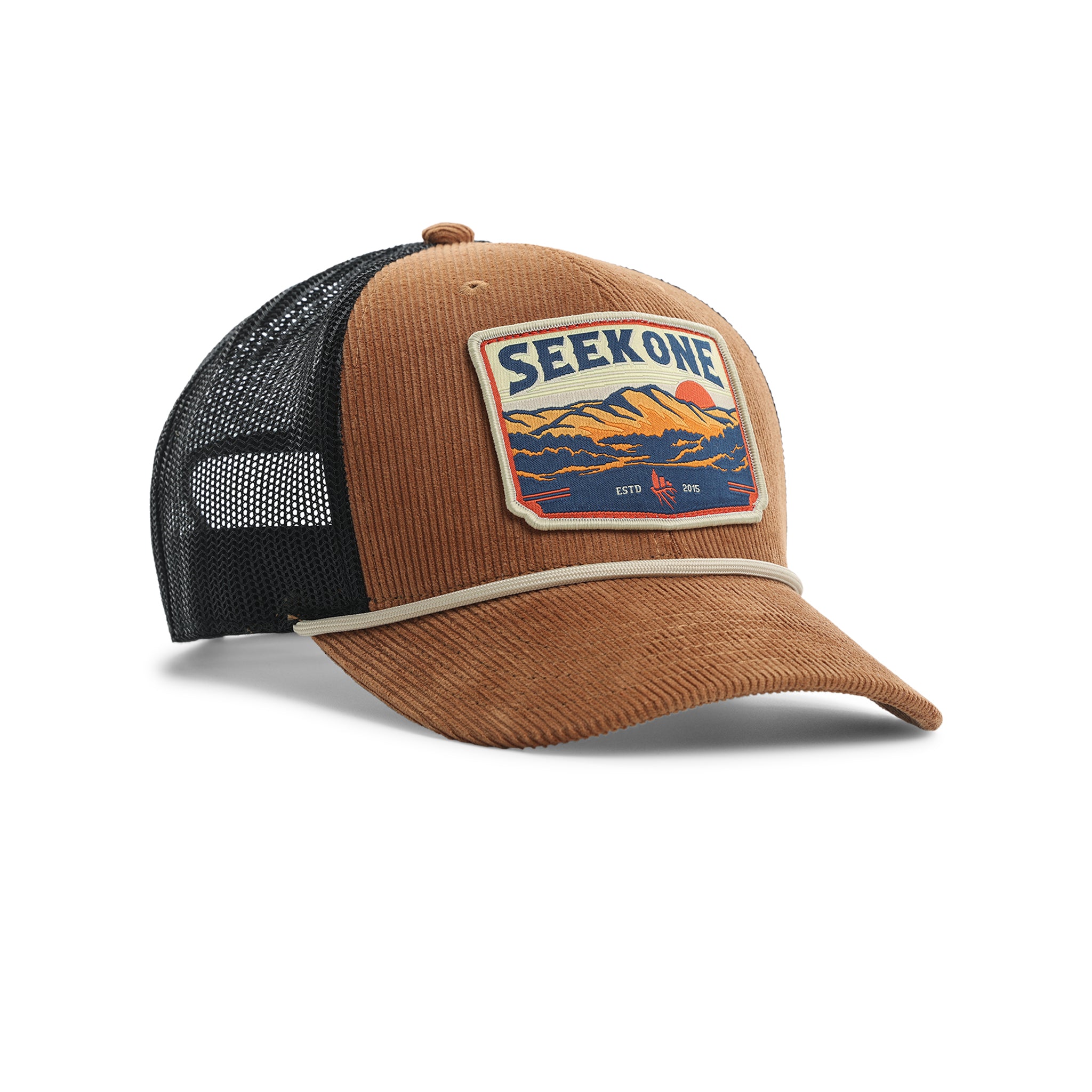 Western Sunrise Trucker Rope Hat