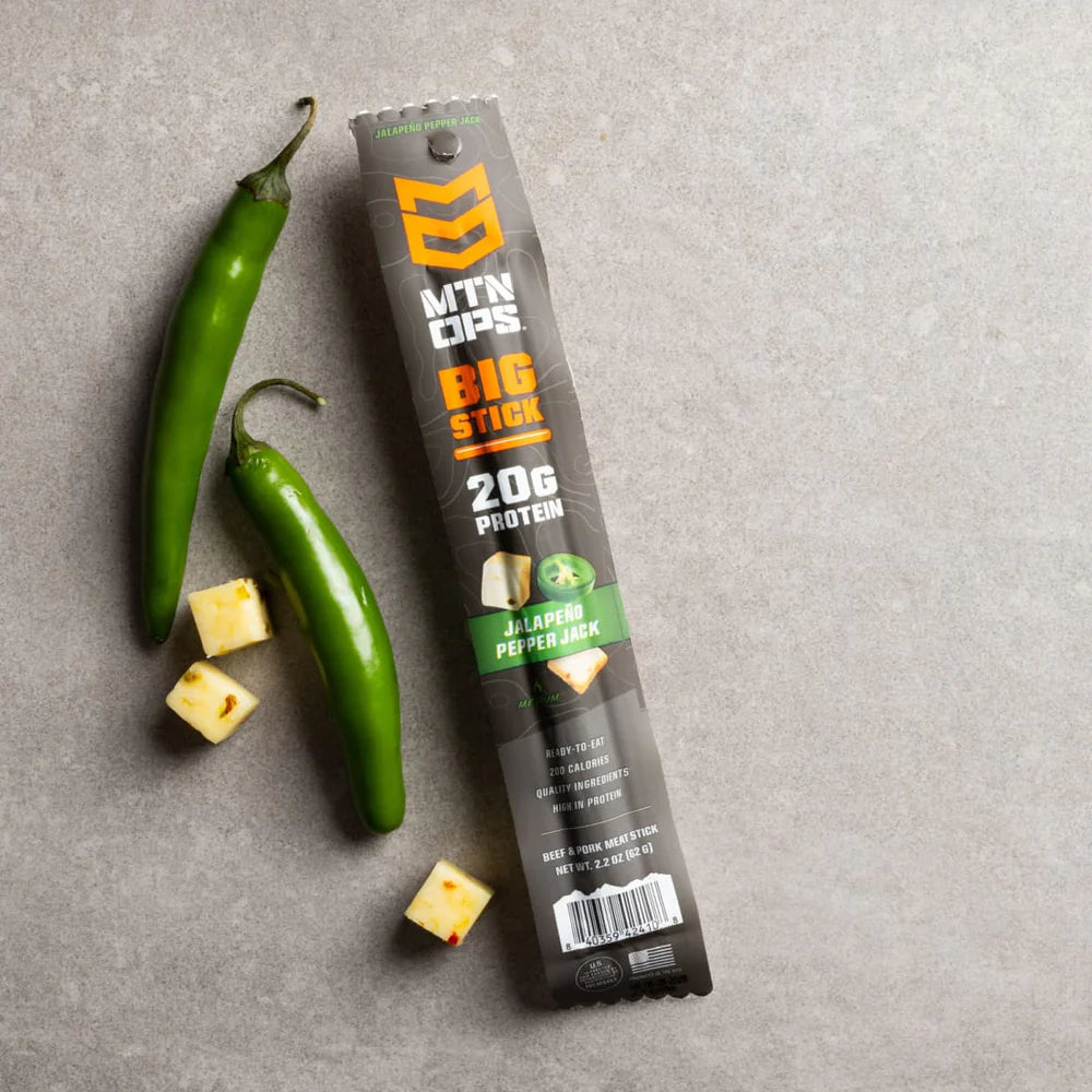 Big Meat Stick - Jalapeno Pepper Jack - Single Stick