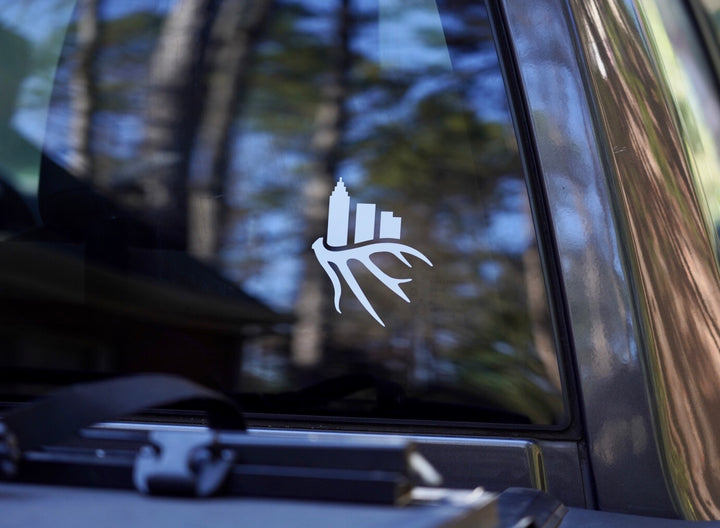 Logo Decal - White