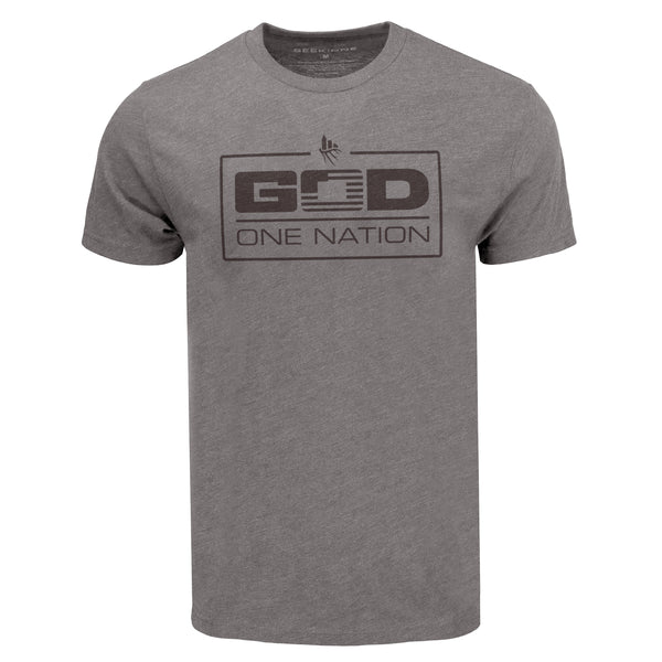 One Nation Under God Tee (Venetian Gray)