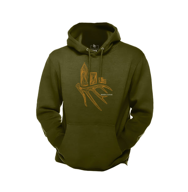 Topo Hoodie (Army Green)